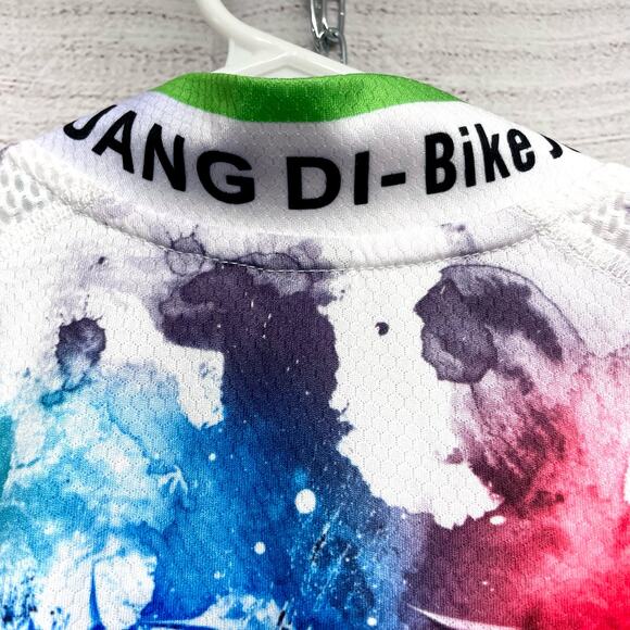 CHUANG DI Womens Cycling Jersey Front Pockets Non Slip Waist size XS - Picture 8 of 15